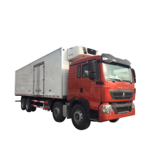 China Sinotruck Howo Refrigerated trucks for perishable food delivery to Africa